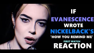 Violet Orlandi If Evanescence wrote Nickelbacks HOW YOU REMIND ME  First Watch Reaction [upl. by Polinski682]