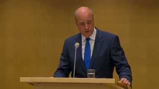 Regeringsförklaringen 2012  Fredrik Reinfeldt M [upl. by Beverie]