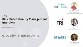 MCC TRI Covance Interview Dec 2019 Part 6 Quality Tolerance Limits [upl. by Shoemaker]