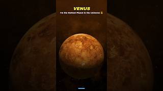 Venus vs Hottest Planet in the Universe 💀☠️ shorts space earth sun [upl. by Airdnahs]