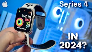 Using an Apple Watch Series 4 in 2024 Review [upl. by Jovita436]