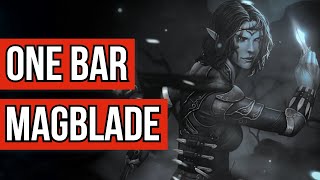 ESO Solo PVE Magicka Nightblade Build  SIPHONER  The Unique ONE BAR Solo Magblade Build for ESO [upl. by Thebault]