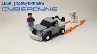 Lego Delorean Transformer  Cyberdyne [upl. by Idurt]