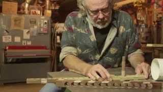 Making Dulcimers in the Blue Ridge Mountains Near Asheville NC [upl. by Aitnis951]