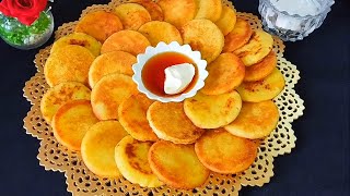 La Fameuse Recette Mini Harcha Cuisine Marocaine 🇲🇦 facile rapide à la poêle ‼️ Mini Harcha Recipe [upl. by Adnopoz]