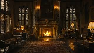 Embrace Serenity in a Cozy Castle with a Crackling Fireplace  Relax Your Tired Body and Sleep Deep [upl. by Francisco655]