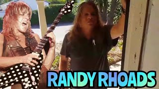 Tour of Randy Rhoads Private Teaching Studio amp First Guitar w Kelle Rhoads at MUSONIA [upl. by Sabah]