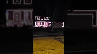 Goff family Christmas lights in Vermilion [upl. by Nahtiek]