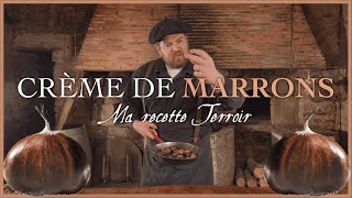 Faire une crème de Marrons  ou de Châtaignes  🌰 [upl. by Anivas]