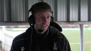 Post Match Interview Josh Brehaut  1874 Northwich vs Leek Town [upl. by Eilloh]