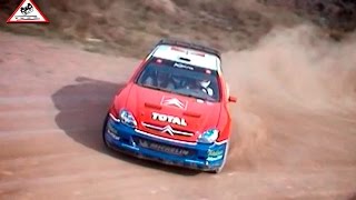 Test Sébastien Loeb  Citroën Xsara WRC 2003 Passats de canto [upl. by Kosel]