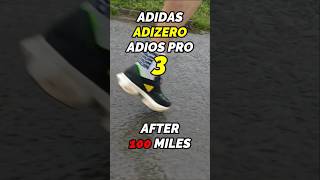 Adidas Adizero Adios Pro 3 Review  After 100 Miles [upl. by Ybocaj526]