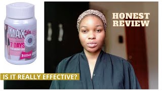 MAX SLIMMING 7DAYS WEIGHT LOSS SLIMMING PILLS HONEST REVIEW LOSE 7KG IN 7DAYS SLIMMING PILLS [upl. by Eedya]