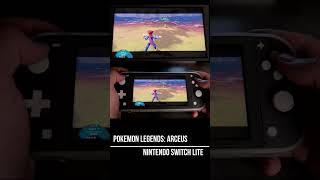 Pokemon Legends Arceus Nintendo Switch Lite Gameplay nintendoswitchlite switchlite gaming games [upl. by Akirdna]