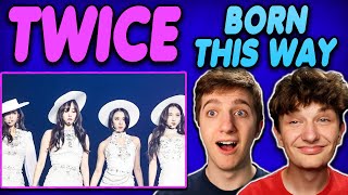 TWICE  Born This Way LIVE Unit Performance REACTION NAYEON JEONGYEON MINA amp CHAEYOUNG [upl. by Nisotawulo624]