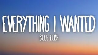 Billie Eilish  everything i wanted Lyrics [upl. by Beverlie]