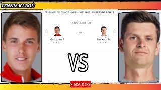 Hurkacz vs Marozsan Live Streaming  Shanghai Masters 2023  Hubert Hurkacz vs Fabian Marozsan Live [upl. by Jonny]