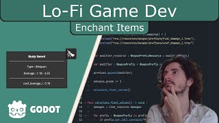 LoFi Game Dev  Weapon Enchant Groundwork [upl. by Tiemroth]