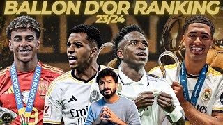 Ballon d’Or List for 2024 Who Will Win it This Time [upl. by Haianeb746]