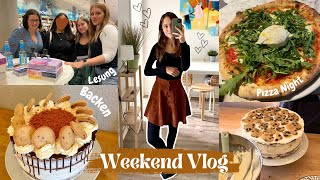 LESUNG BACKEN CLEAN WITH ME vlog  maja [upl. by Sandie]