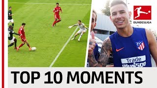 Lewandowski amp Alcacers Records Hernández Agent Pigeon amp Snow Stops Goal – Top 10 Moments  March [upl. by Kcinemod734]