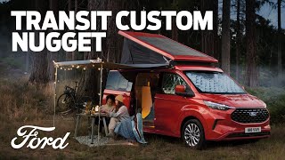 AllNew Ford Transit Custom Nugget Camper Van [upl. by Arres59]