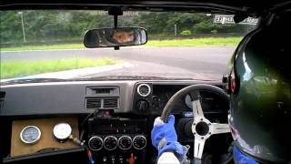 JDM AE86 4AG FSW Short course on board 2011826 drift [upl. by Amandi700]