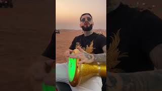 Ritm la tarabana pe Atv in Desert🇦🇪🥳 rafaelo darbuka dubai safari [upl. by Suciram]