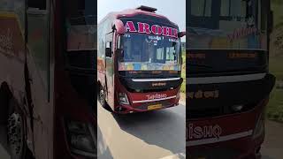 Arohi Travels AC Sleeper Bus On Bengaluru Vita Interstate Route bengaluru vita [upl. by Atsyrc]