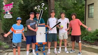 Who Can Make The Best Corked Blitzball Ball Bat [upl. by Yzus]