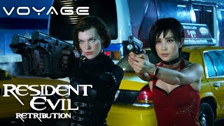 Resident Evil Retribution  Alice amp Ada Fight The Executioners  Voyage [upl. by Seligmann715]