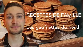 Recettes de famille  les gaufrettes du nord [upl. by Hehre]