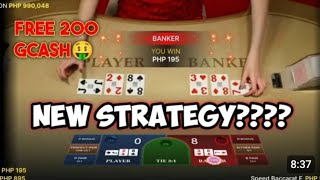 BACCARAT STRATEGY  I USED MY NEWEST STRATEGY Php200 GCASH GIVE AWAYS💸💵🤑 [upl. by Jenda]