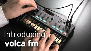 Introducing KORG volca fm [upl. by Arvin]