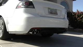 Pontiac G8 GT Corsa DB Mufflers [upl. by Olathe]