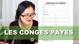 TOUT SAVOIR SUR LES CONGÉS PAYÉS  vieprofessionnellefr [upl. by Aicemaj]