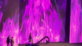 RHEA RIPLEY Entrance at WrestleMania XL Kickoff in Las Vegas NV [upl. by Enad]