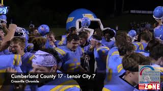 Cumberland County defeats Lenoir City 177 [upl. by Enilrem848]