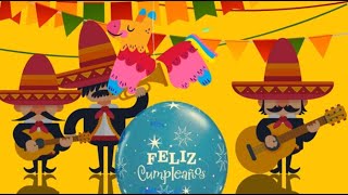 Las Mañanitas con Mariachis Para Niños Música con Animacion con Canción de Feliz Cumpleaños [upl. by Mount]