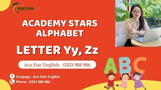 ACADEMY STARS  ALPHABET  REVIEW LETTER Y Z [upl. by Renato]