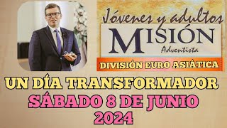 MISIONERO ADVENTISTA 2024 SÁBADO 8 DE JUNIO UN DÍA TRANSFORMADOR VADIM BIELORRUSIA [upl. by Toolis718]