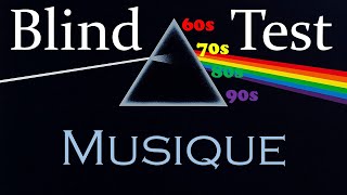 BLIND TEST Musique 60s 70s 80s 90s  50 EXTRAITS [upl. by O'Neill]