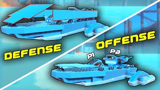 Building an Armored Attack Boat for Coop Ship Battles Trailmakers Multiplayer Gameplay [upl. by Hpseoj108]