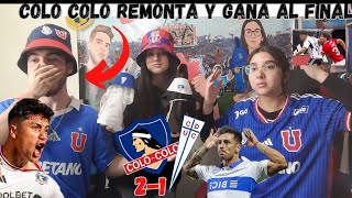 Colo Colo vs U Católica 21  Goles y Resumen Completo  Reacción de Hinchas [upl. by Ahseirej]