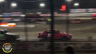 Sport Compact Feature B Race all clips 8232024 at kankakee county speedway [upl. by Nydroj]