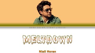 Niall Horan Meltdown Lyrics Color Coded ENGESP [upl. by Sida]