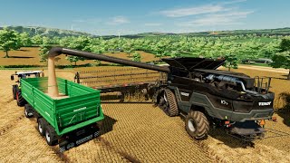 Harvesting Soybeans Farming Simulator 22 51 [upl. by Justicz]