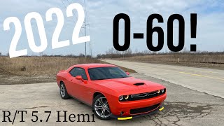 2022 Dodge Challenger RT Hemi 57 060 test [upl. by Ginny]