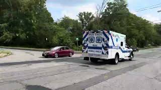 Parsippany NJ Par Troy Ems Ems responding 7524 [upl. by Kcitrap430]