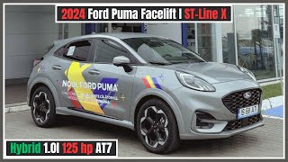 New Ford Puma 2024 Facelift STLine X Review Interior amp Exterior Details [upl. by Selbbep]